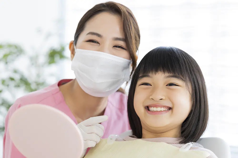 お子様のペースに合わせ無理のない診療を提供しています