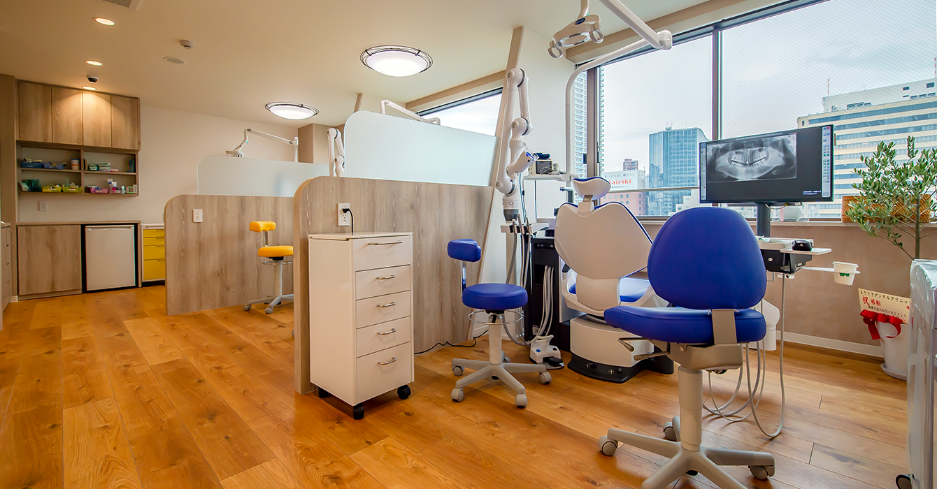 【北浜駅より徒歩1分】【ジャパンオーラルヘルス学会認定医 在籍】病気ではなく患者様そのものを診るもりさきデンタルクリニック