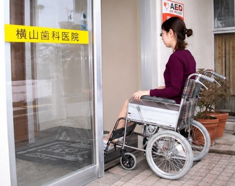 車椅子の方も通いやすい環境