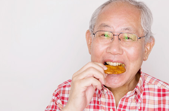 しっかり噛める喜びを実感できます