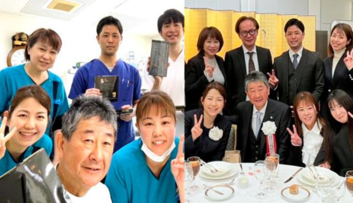 院長とスタッフ