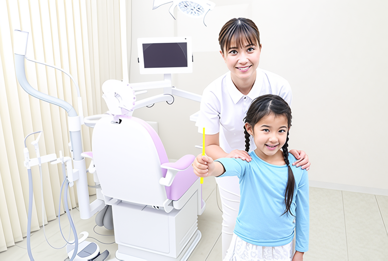 シーラントとフッ素塗布で健やかな成長をサポート