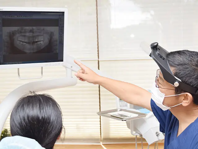 歯科用CTを導入し、患者様の状態を正確に診断できる環境を整えています