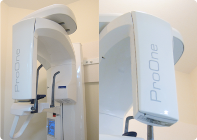 デジタルレントゲンにより患者様への被爆量を軽減しております