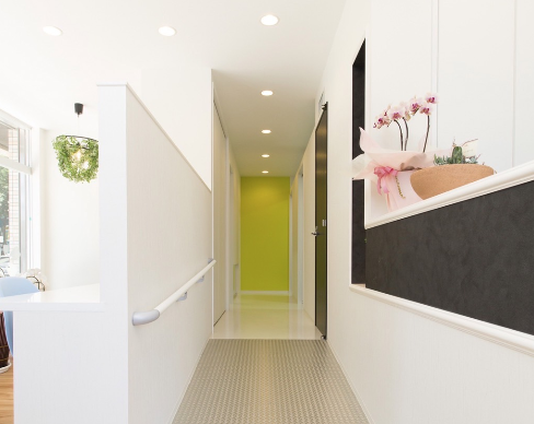 ①受付　②院内　③診療室