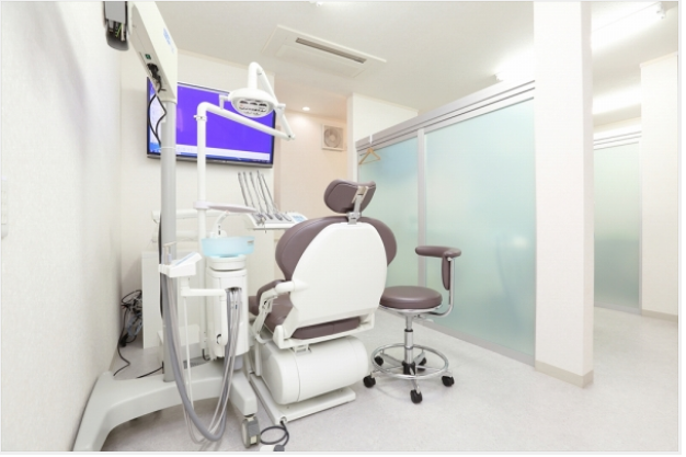 ①外観②受付③診療室