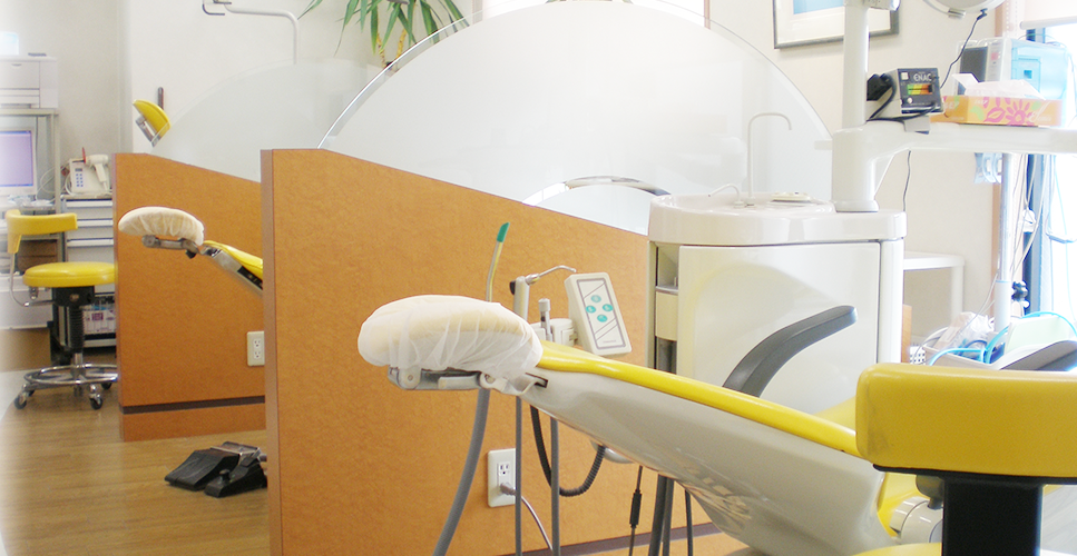 ①入口 ②待合室 ③診療室