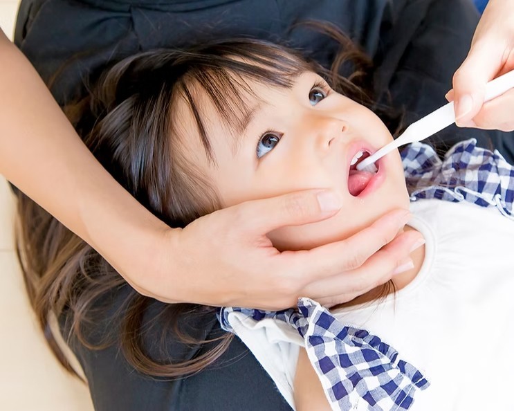 お子様が安心して治療を受けられるように配慮しています