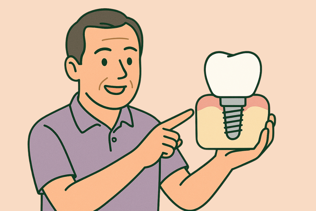 インプラント治療-自然な噛み心地を取り戻し、快適な食生活を