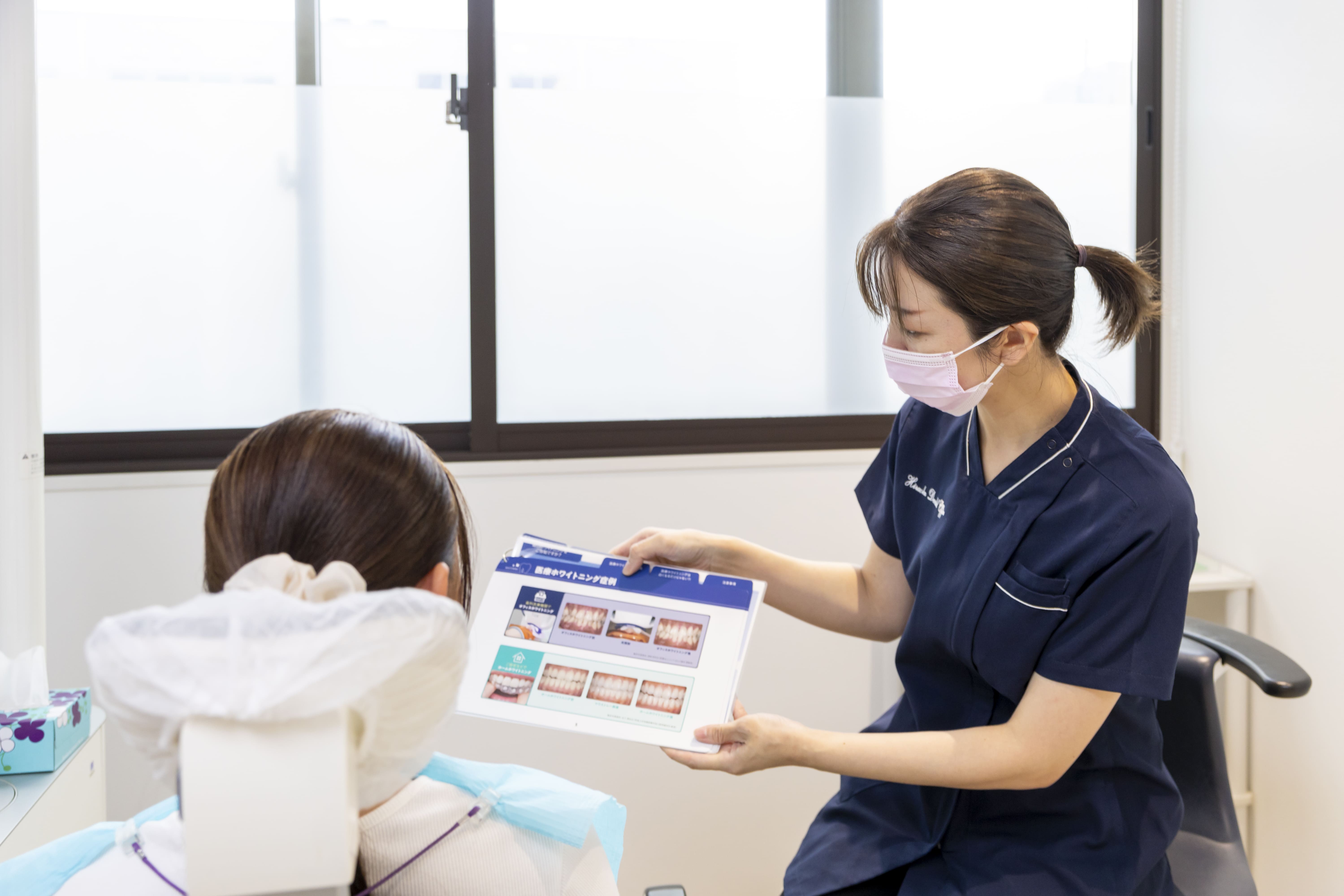 ライフスタイルに合わせて選べるホワイトニングを提供しています