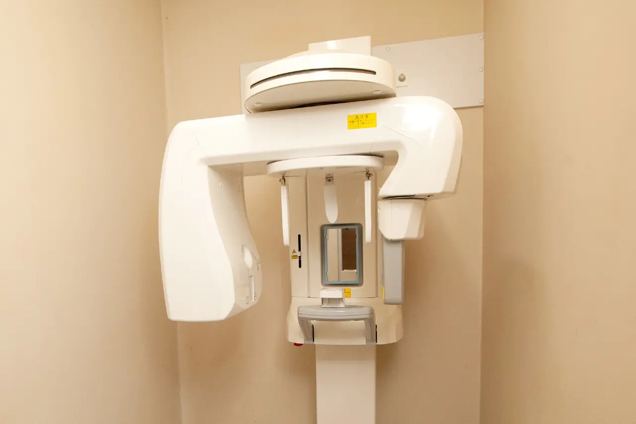ＣＴ一体型のレントゲン機器を採用