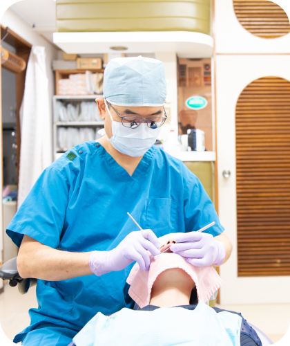 短期間で目立たない治療を