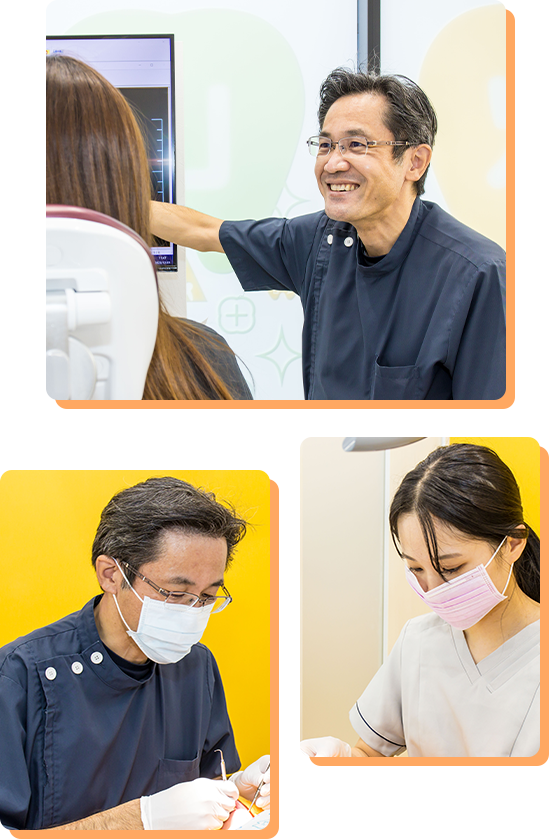 インビザラインは、従来のワイヤー矯正と比べて装置が目立ちにくい点が大きな特徴です