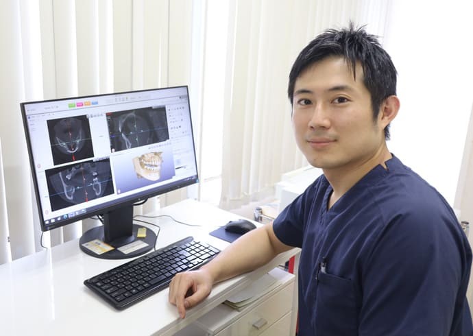 「お口の健康を通じて、患者様とともに生き生きとした喜びと活力に満ちた未来を創り続ける」という理念を大切にしています。