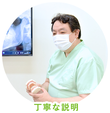 患者様の立場に立ち診療