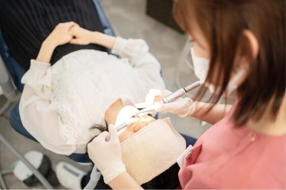 クリーニングの際には口腔内全体のチェックも行います