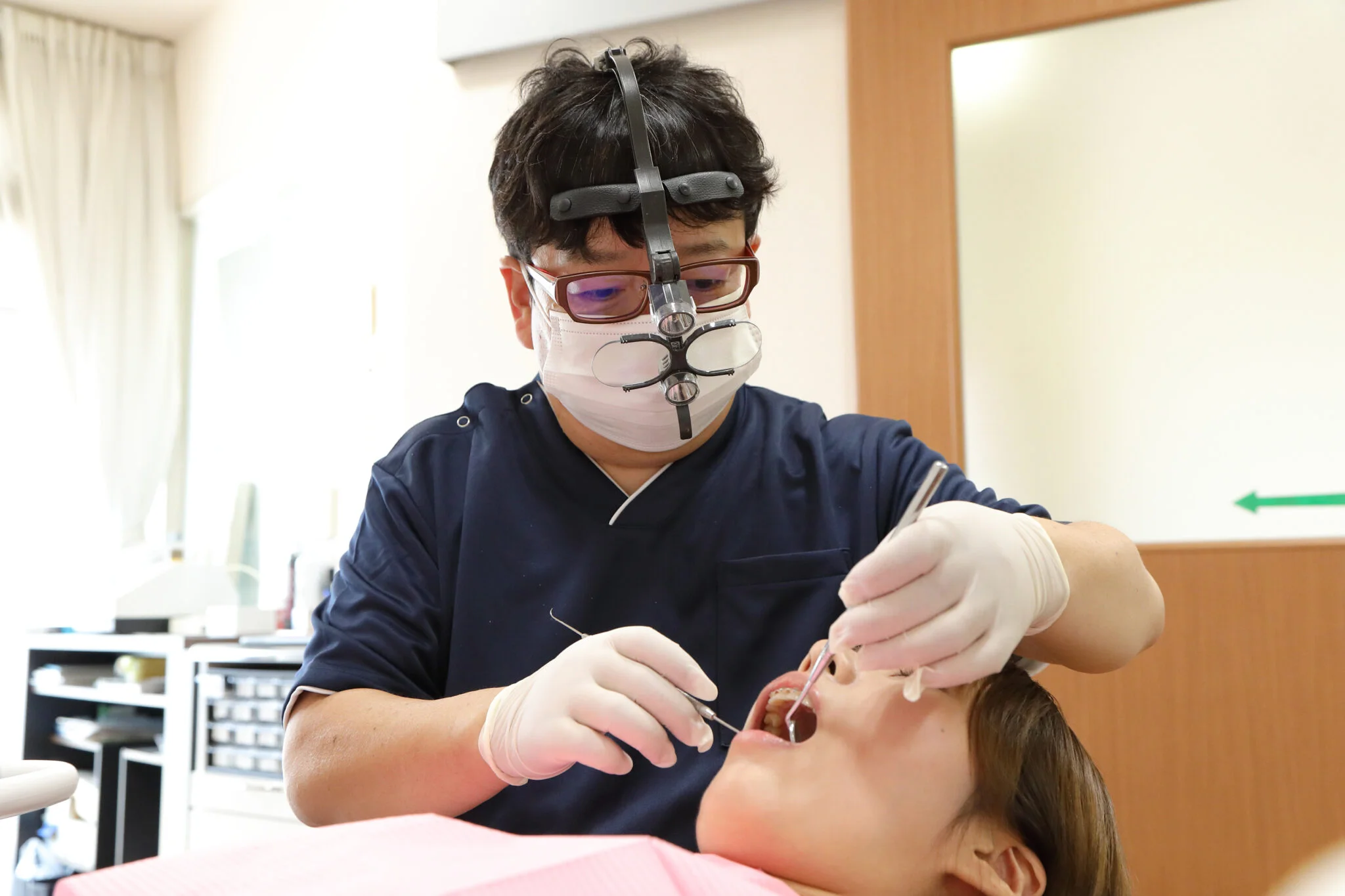 歯の健康を長く保つための治療が行われています