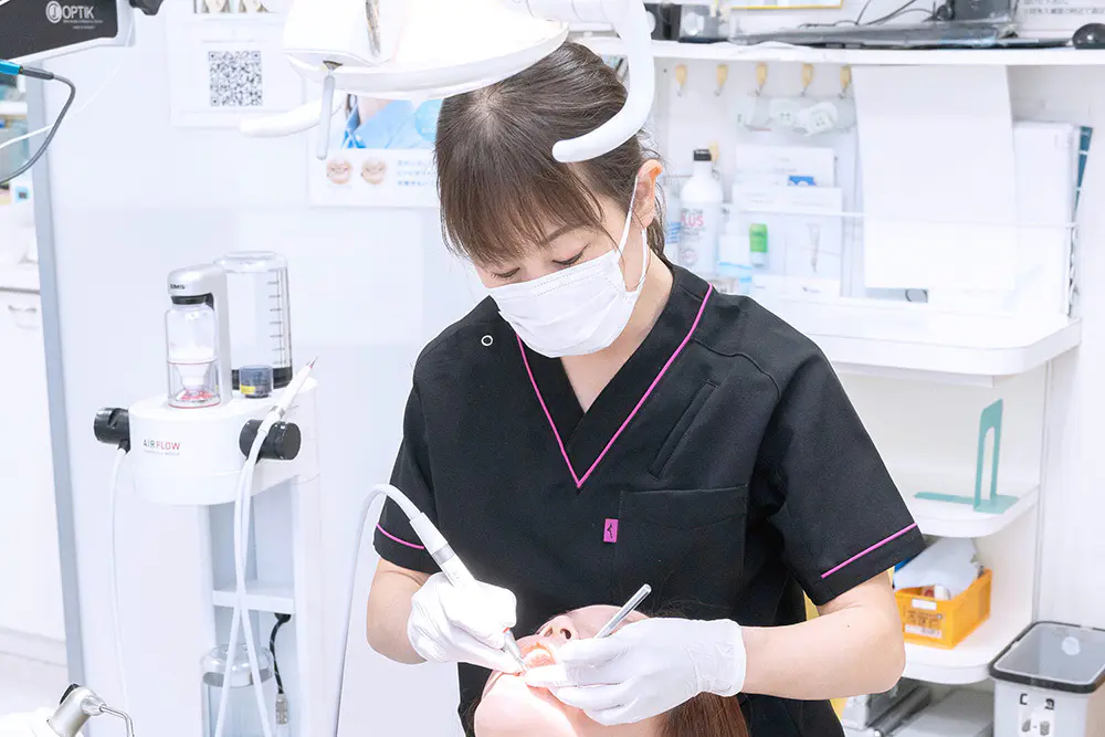 バイオフィルム除去を重視しています