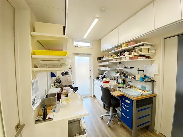 歯科技工室が併設