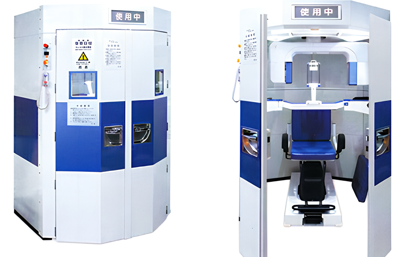 ①クリニック外観　②診療室　③歯科用CT