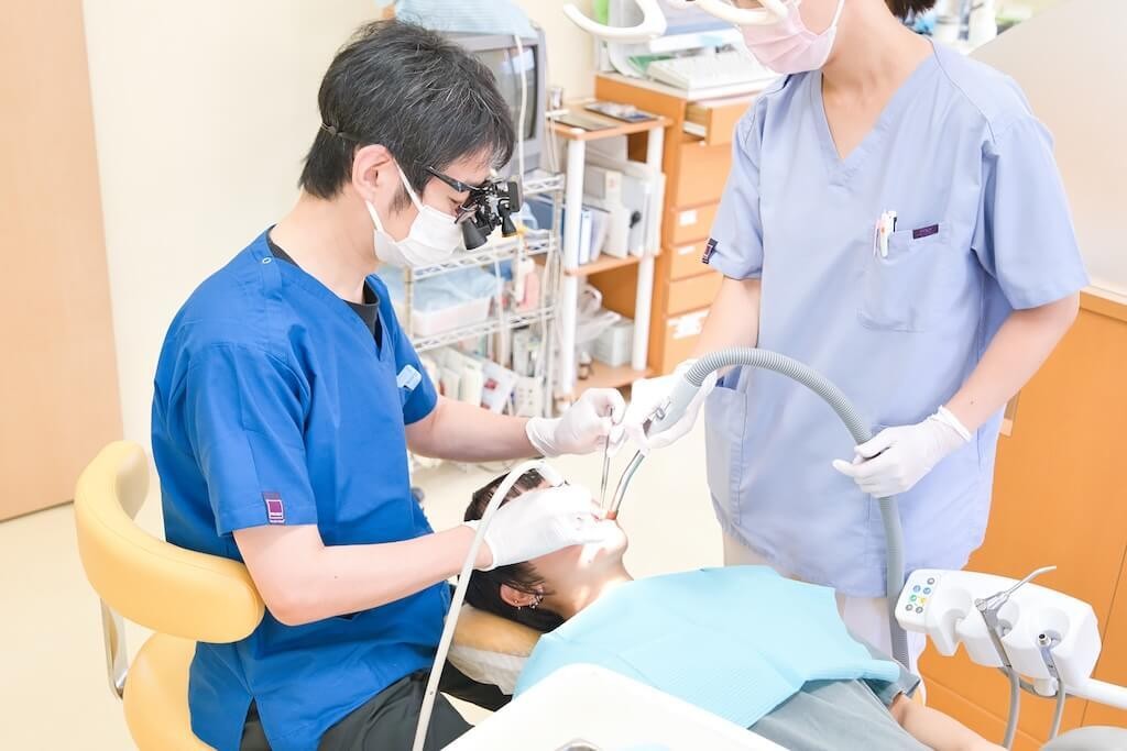 歯周病を治療、予防します
