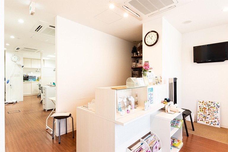 お子様のためのスペースがございます