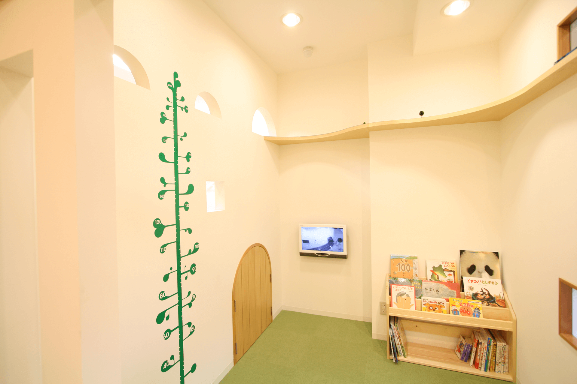 キッズスペースがありお子様連れも通いやすい