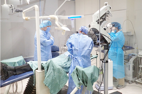 専用手術室を完備しています