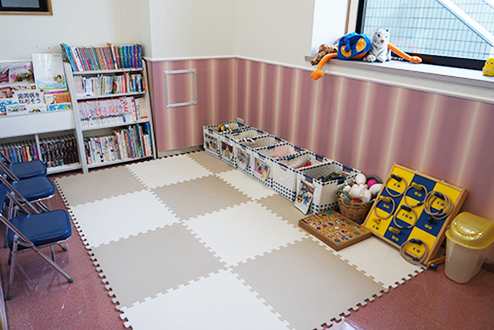 キッズルームも用意されています