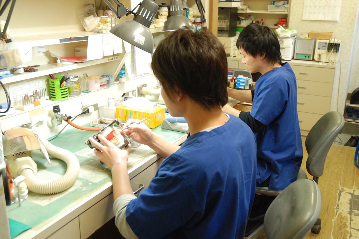 技工物の精度、審美性にこだわりを持っています