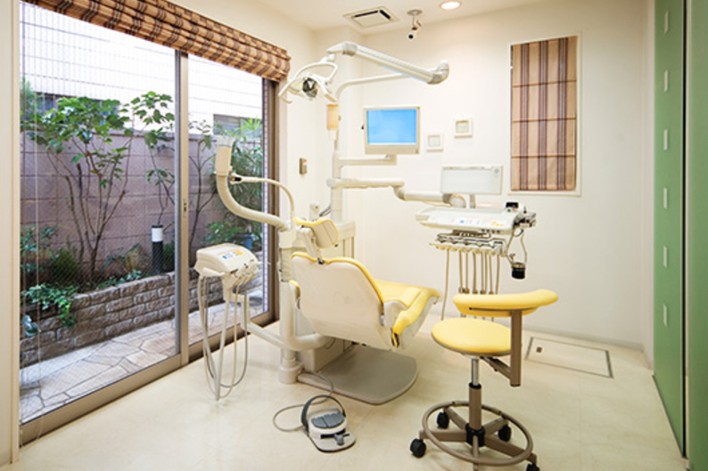 フッ素塗布します