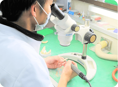 歯科技工士が常駐