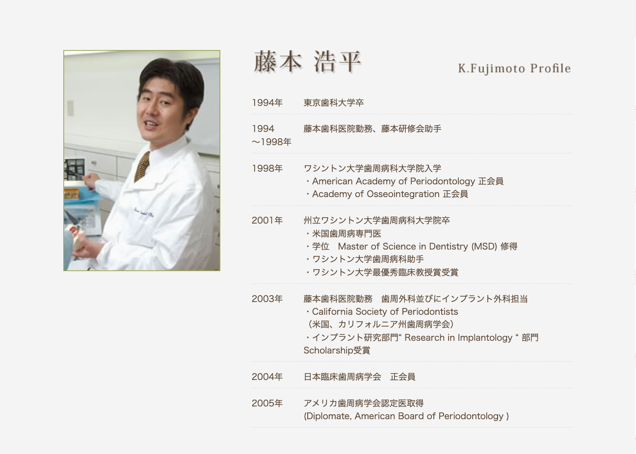 院長の藤本 浩平