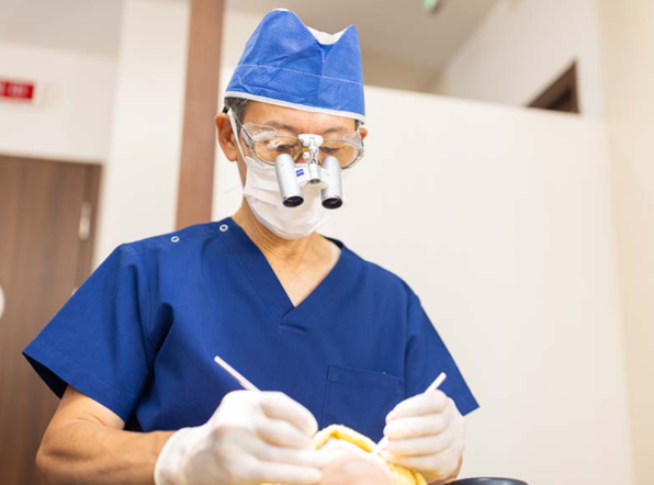 丁寧な根管治療を行います