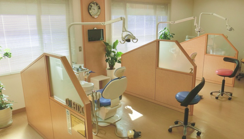 リラックスして治療を受けていただけます