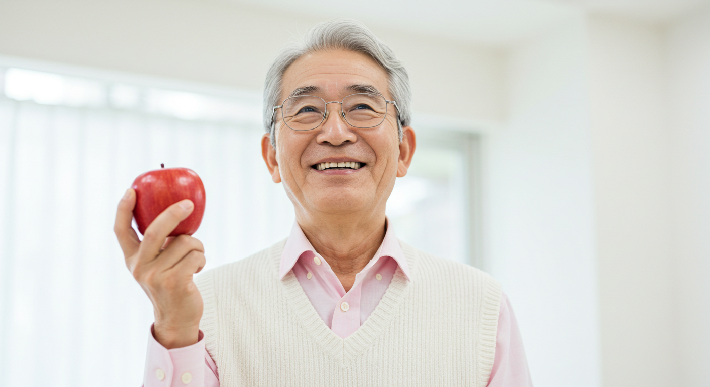 自然な噛み心地を目指す義歯