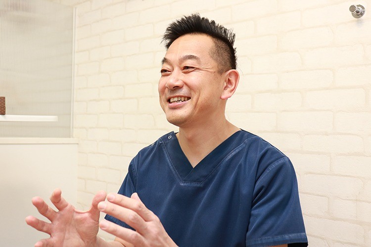 ①HPトップビュー②院長③受付