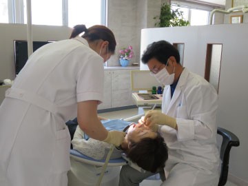 患者様の負担を少しでも軽減できるように配慮しています