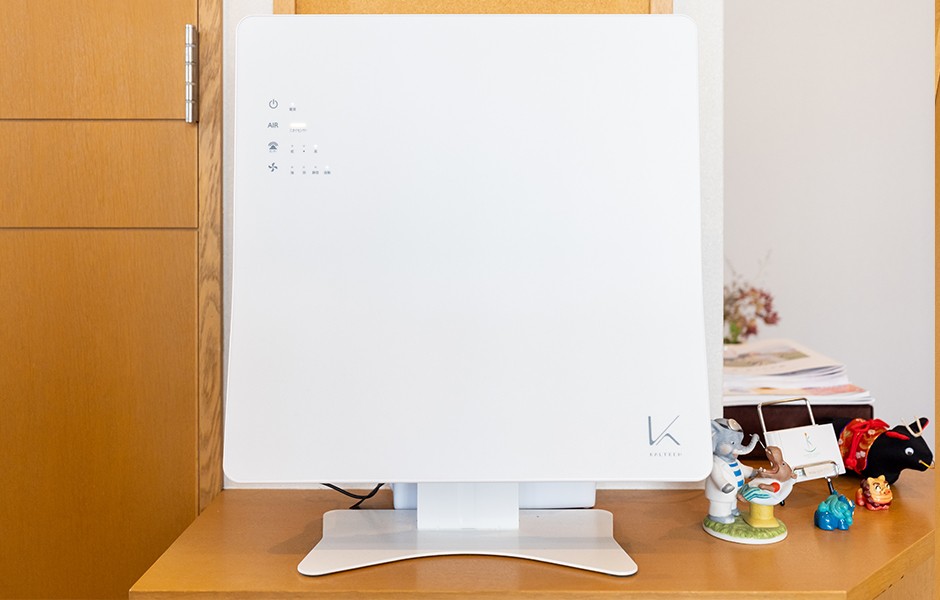 空気清浄機により患者様を様々な菌から守っています