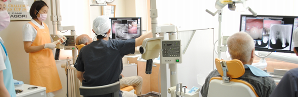 処置前には患者様に対して十分なカウンセリングを行います