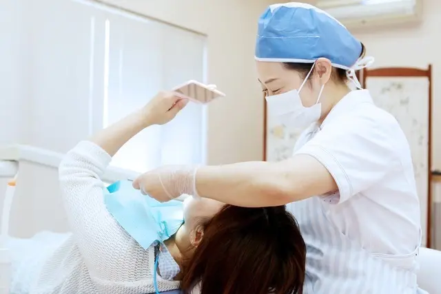 歯周病の進行状況に応じた的確な診断と処置が行われています