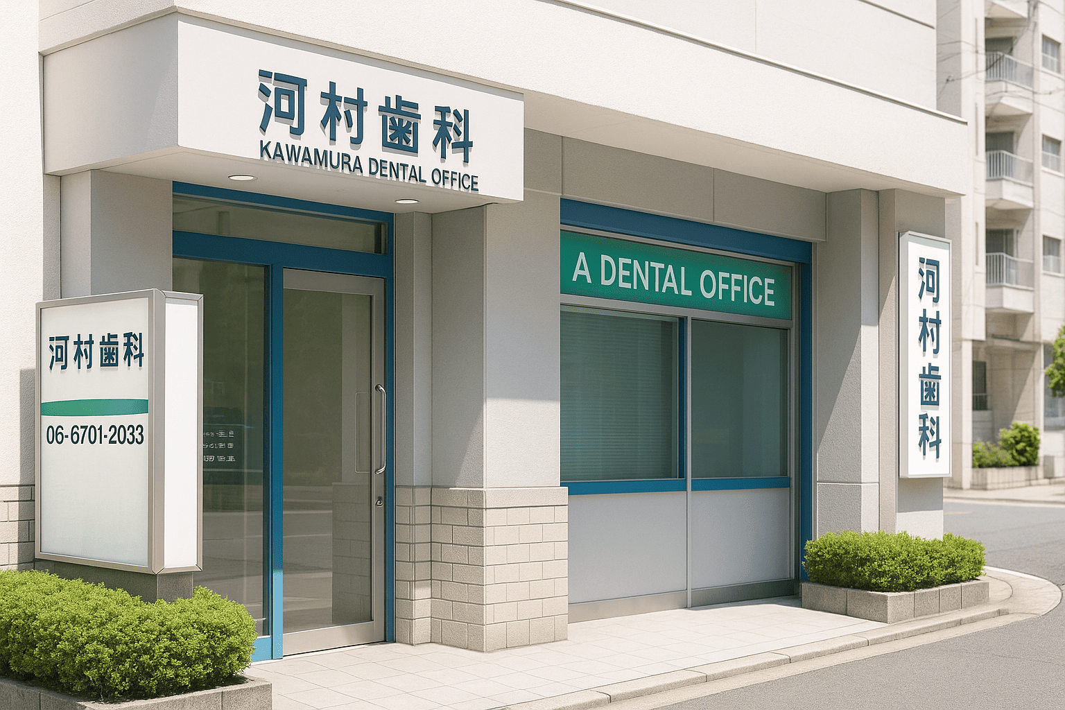 駒川中野駅7分｜丁寧な説明と痛みの少ない治療の河村歯科