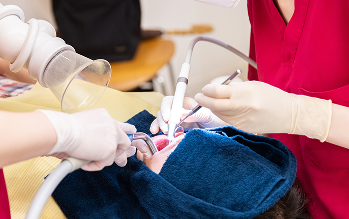 できるだけ自分の歯を温存する治療です