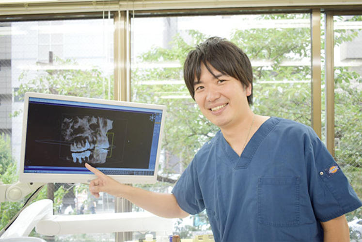 予防指導の様子