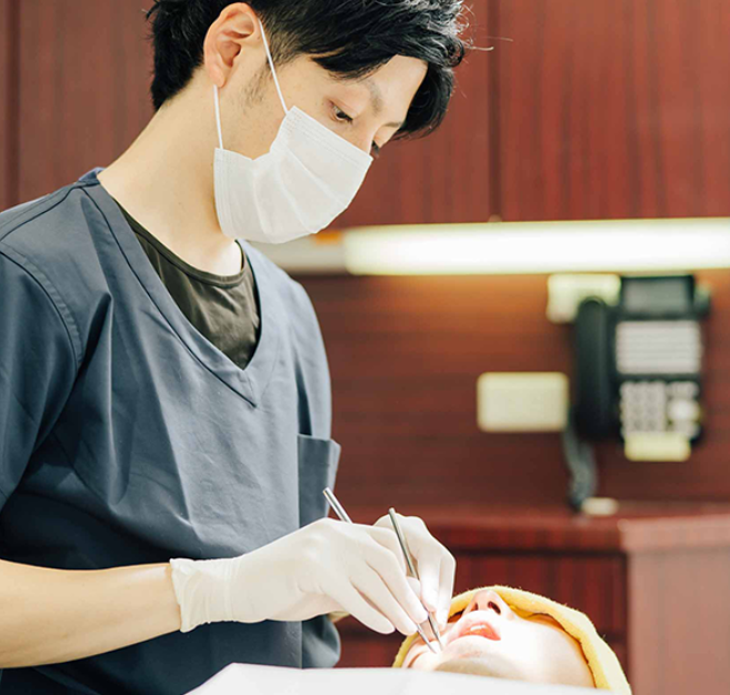 大切な歯を残すため、最善を尽くしています