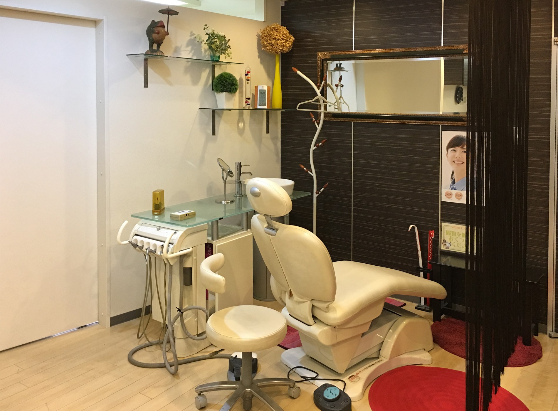 歯のエステ室を完備