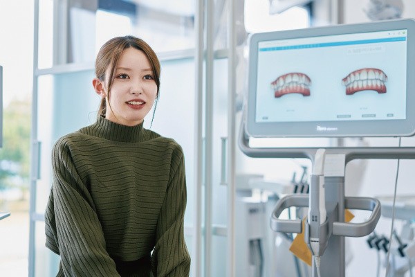 機能性と審美性の両面から理想的な歯並びへ導いています