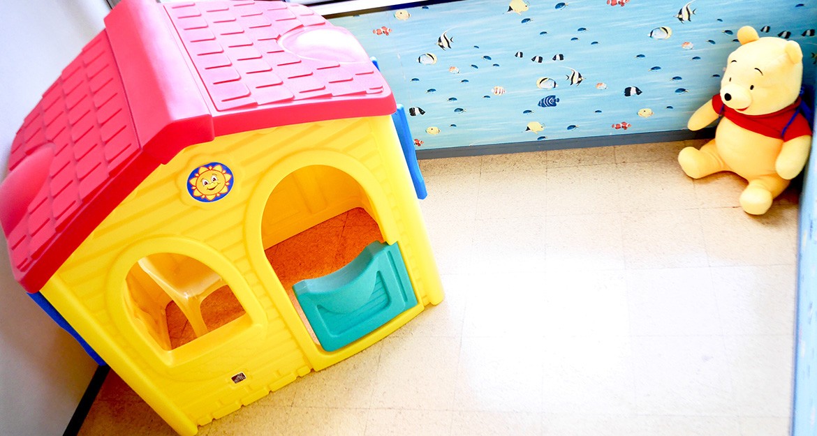 お子様が遊べるスペースのご用意があります