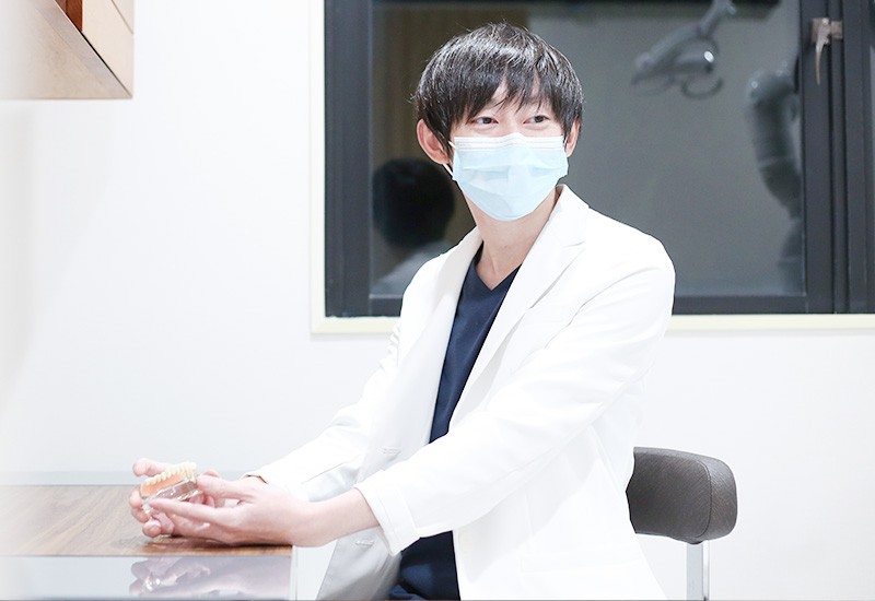 極力痛みを抑えたなるべく削らない処置を行っています