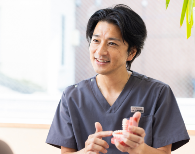 インプラントで食事を楽しんでください